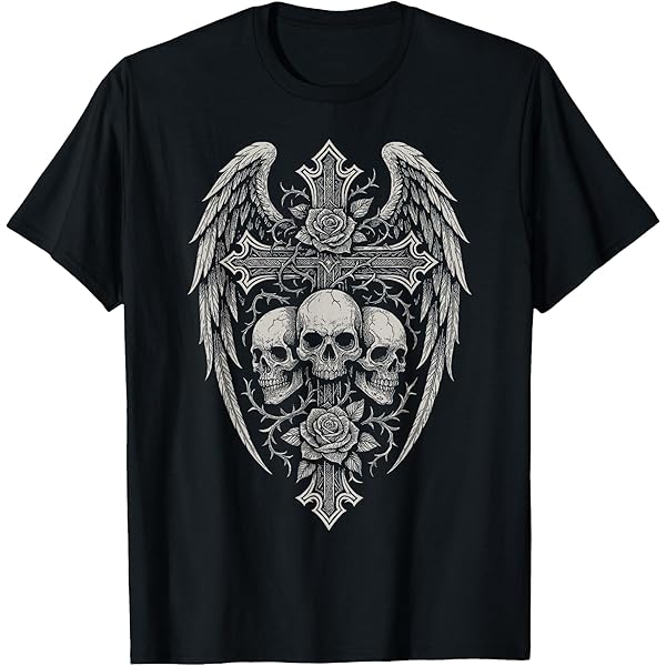 Amazon.com: Aesthetic Y2k Fairy Wings Skeleton Alt Grunge T-Shirt